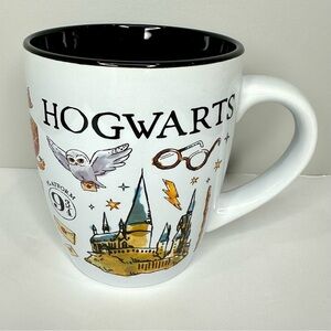 Hogwarts White Ceramic Mug